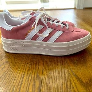 Adidas Gazelle Bold Platform Pink - Worn Once!